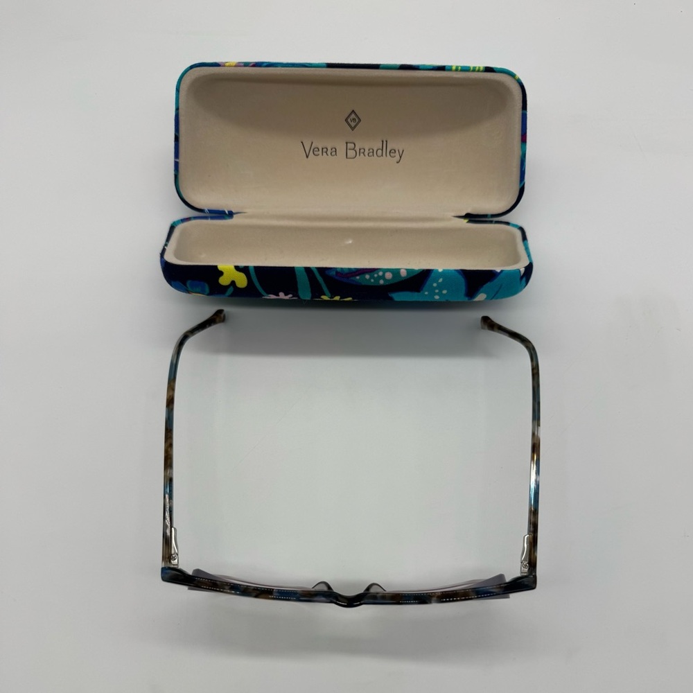 Vera Bradley Natalyn Moonlight Garden Glasses with Case - Picture 5 of 5